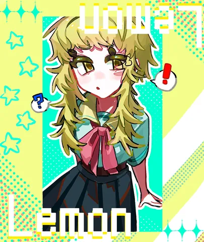 キラキラ☆ポップなレモンガール