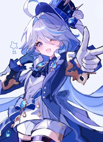 青い世界へ、指先で誘って