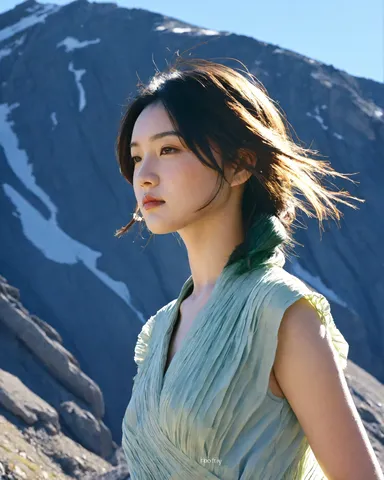 山風を呼ぶ静かな一瞬