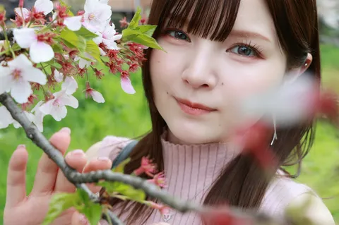 桜と見つめる春のまなざし