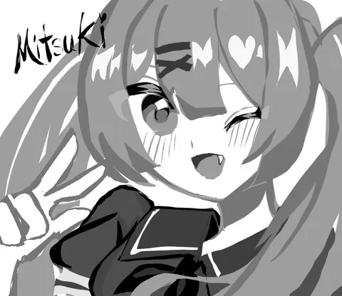 ウインクでピース！