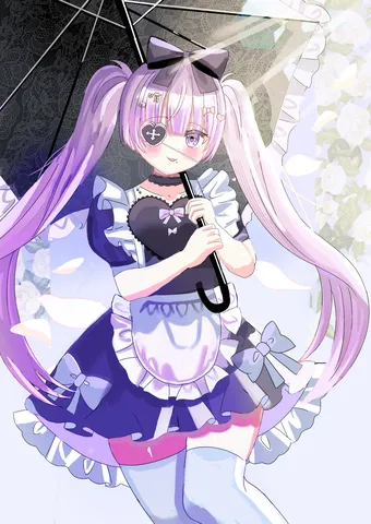 ゴシックメイドと黒い傘