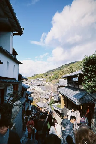 風情ある石畳の路地