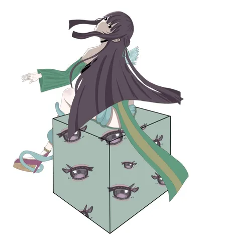 不思議な立方体と少女
