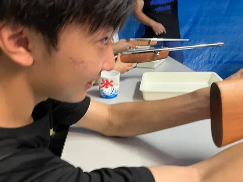 射的の的はどこだ？
