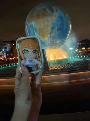 地球と小さな旅人