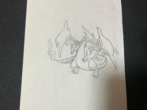 炎を纏うドラゴンの息吹