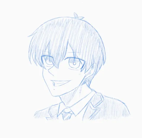 柔らかい笑顔の肖像
