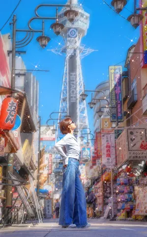空と街灯のあいだで