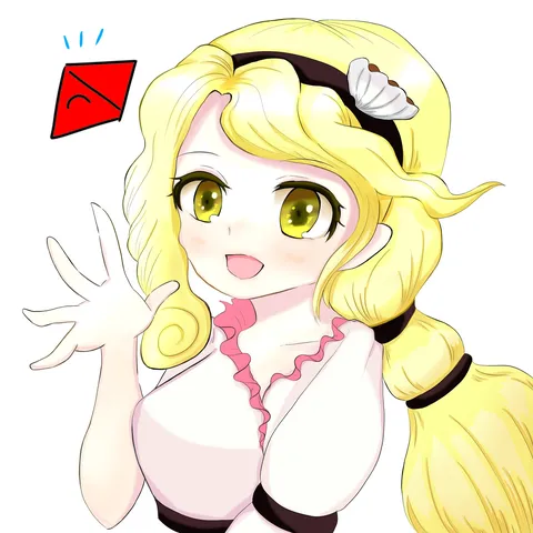ポップなアイコンと微笑み