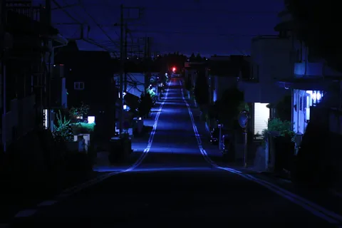 真夜中の青い誘惑