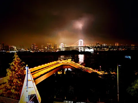 光が紡ぐ湾岸の夜