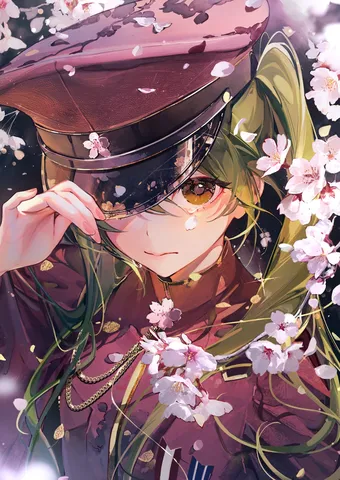 桜降る、君のまなざし