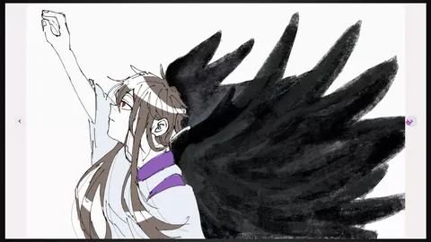 漆黒の翼、放たれる光