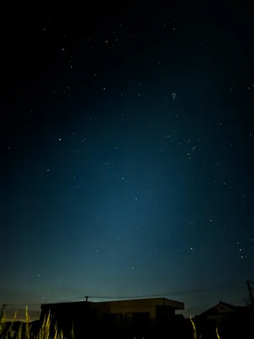 夜空に眠る街の静寂