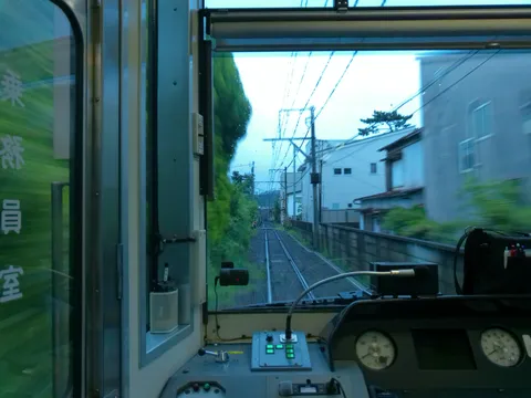 移ろう景色、旅の車窓