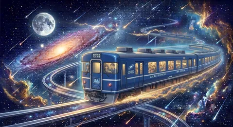 星降る夜の銀河特急