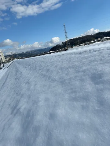雪原の静かな風景
