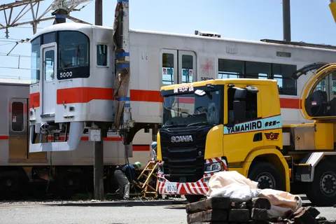 鉄路を離れる