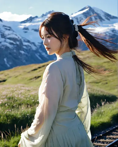 風に揺れる山麓の記憶