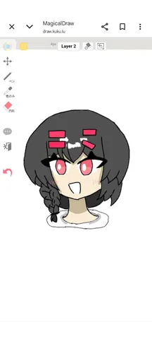 デジタルで描く、キュートなキャラクター