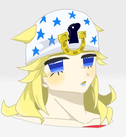 星空の帽子と涙の表情