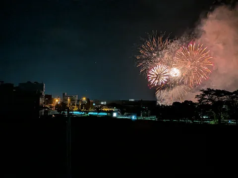 夜空を彩る、感動の花火