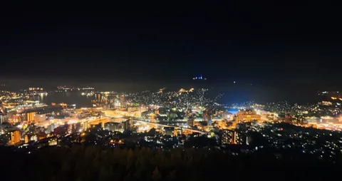 宝石箱のような夜景