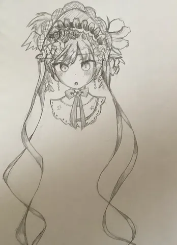 お花畑の迷子ちゃん