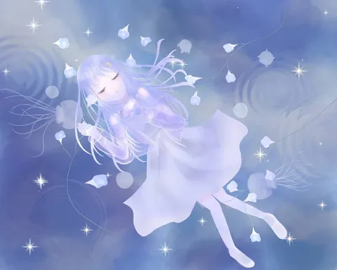淡い光に包まれて