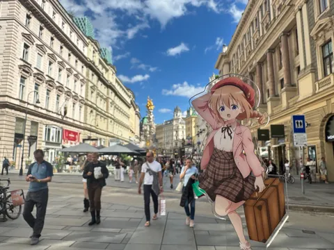 異世界からの旅人、街を行く