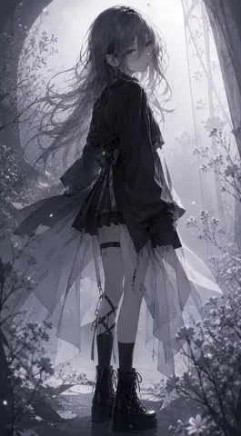 モノクロームの幻想世界