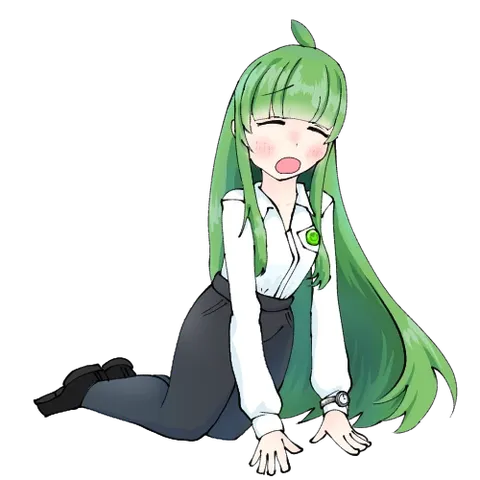 緑髪の温かな沈黙