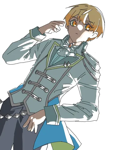 逆光も味方につける眼差し