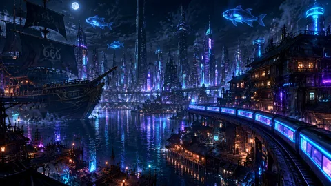 幻夜の航海都市