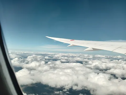 雲海を飛ぶ翼