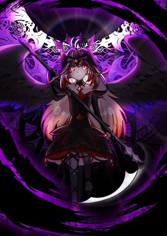 紫黒の羽ばたき