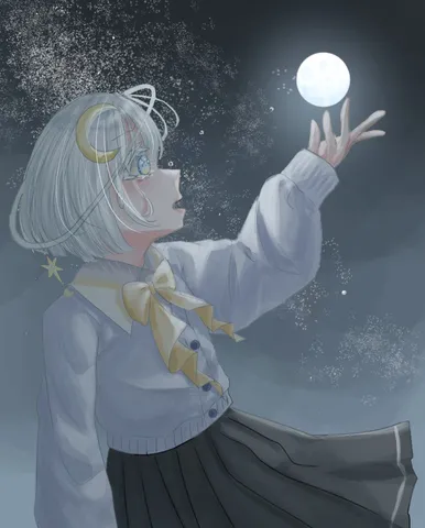 月になりたい、そんな夜。