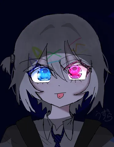 異色瞳のクールな誘い