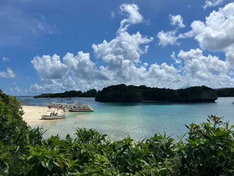 透明な海と風の休息