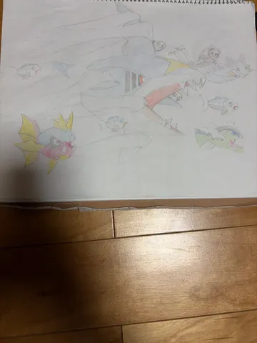 海の巨獣と仲間たち