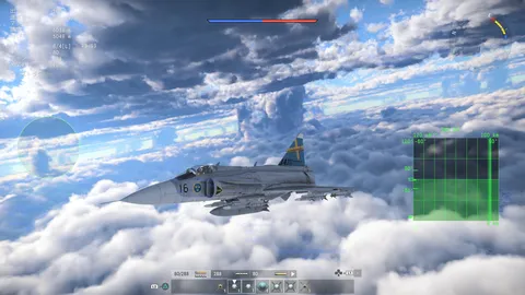 雲海を駆ける蒼き翼