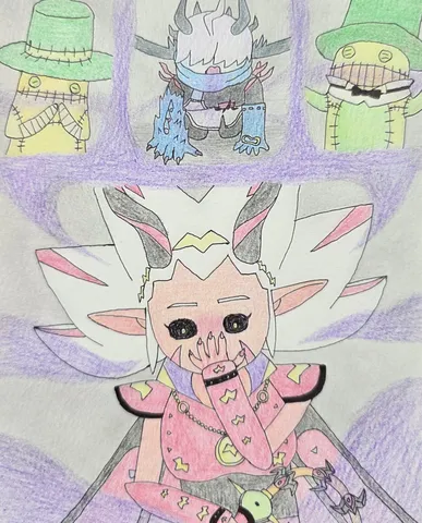 異世界のポップな影絵