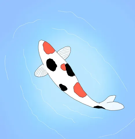 水面に描く模様の泳ぎ
