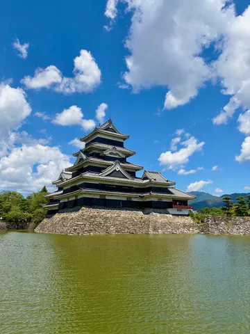 青空と漆黒の城