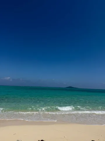 蒼い海と穏やかな光