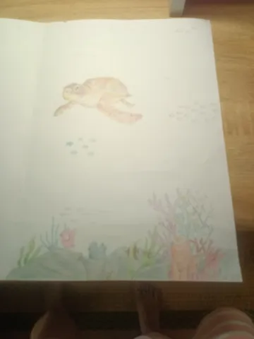 海亀さんの水中散歩