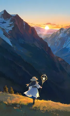 遥かなる山と星の杖