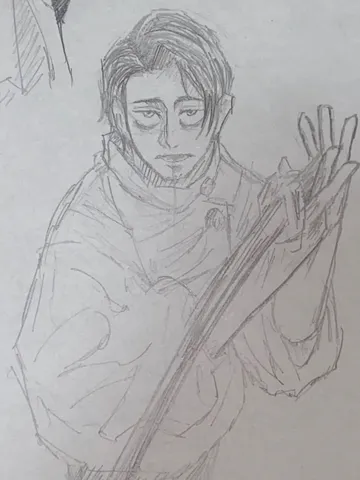 ギターと静かな眼差し