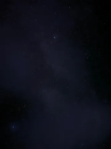 星空に包まれる静寂